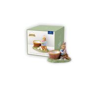 Villeroy & Boch - Annual Easter Edition coquetier 2026, porcelaine Premium, lapin peint à la main avec panier de Pâques, décoration de Pâques, cadeau de Pâques, collection édition limitée