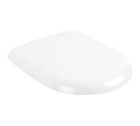 Villeroy & Boch Antao Abattant WC - avec fonction de fermeture automatique (SoftClosing) - avec abattant amovible (QuickRelease) mat pierre blanche (blanc) 8m67s1rw