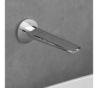 Villeroy und Boch Antao bec de bain TVT11100300061 pour montage mural, chromé