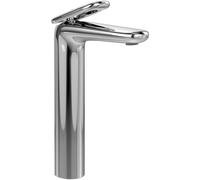 Villeroy & Boch Antao - Ensemble de robinet à une poignée - rehaussé - avec bonde clic clac - chrome TVW11100500061