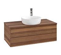Villeroy & Boch V&B Meuble sous lavabo sans structure de façade Antao 100x36x50cm, HL, WBP w. wal, w. wal Quantité:1