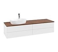 Villeroy & Boch V&B Meuble sous lavabo sans structure de façade Antao 160x50 cm, HL, WBP w. wal, bl. avec Lac Quantité:1