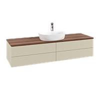 Villeroy & Boch Antao meuble sous vasque 1600x360x500mm L25152HJ avec éclairage avec structure FK/AP: HJ/2