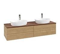 Villeroy & Boch Antao meuble sous vasque 1600x360x500mm L28052HN avec éclairage FK/AP: HN/2