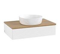 Villeroy & Boch Antao meuble sous vasque 800x190x500mm L08111MT avec éclairage avec structure FK/AP: MT/ 2000