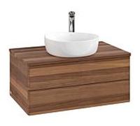 Villeroy & Boch V&B Meuble sous lavabo sans structure de façade - Éclairage Antao 80x36x50cm, HL, couleur WBP w. wal, w. wal Quantité:1