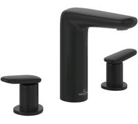 Villeroy & Boch Antao mitigeur de lavabo sur pied noir TVW111001000K5