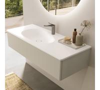 Villeroy & Boch Meuble-vasque Antao 4A77L2R1 120x50 cm carré sans trop-plein Blanc C-Plus