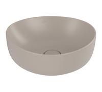 Villeroy & Boch Antao Vasque à poser - 40 x 39,5 x 14,6 cm - Almond CeramicPlus - sans trop-plein 4a7240am