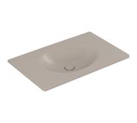 Villeroy & Boch Antao Vasque à poser sur meuble - 80 x 50 x 15 cm - Almond CeramicPlus - sans trop-plein 4a7583am