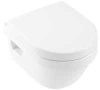 Villeroy & Boch Architectura Combi-Pack Wash-down WC avec siège WC, White Alpine, 4687HRR1, Couleur: Céramique blanche plus