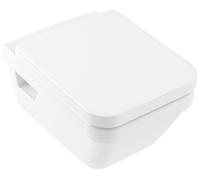 Villeroy & Boch Architectura Combi-Pack Wash-down WC DirectFlush, avec siège WC, White Alpine, 5685HRR1, Couleur: Céramique blanche Plus