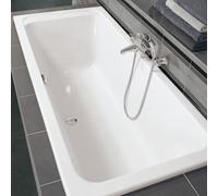 Villeroy & Boch Baignoire rectangulaire Architectura Duo 180x80 cm acrylique blanc UBA180ARA2V-01