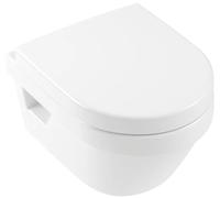 Villeroy & Boch WC suspendu Architectura 4687HR01 – Combi Pack, blanc, DirectFlush, avec siège WC