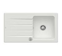 Villeroy & Boch Architectura évier encastrable 335002SM avec garniture de vidage et actionnement excentrique, vapeur