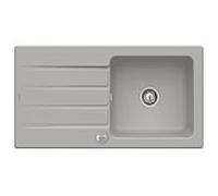 Villeroy & Boch Architectura évier encastrable 336002KD avec garniture de vidage et actionnement excentrique, Fossil