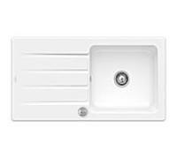 Villeroy & Boch Architectura évier encastrable 336002R1 avec garniture de vidage et actionnement excentrique, blanc