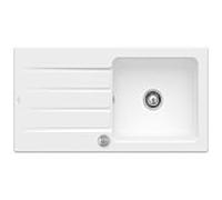 Villeroy & Boch Architectura évier encastrable 336002RW avec garniture de vidage et actionnement excentrique, Stone White
