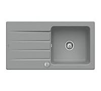 Villeroy & Boch Architectura évier encastrable 336002SL avec garniture de vidage et actionnement excentrique, Pierre