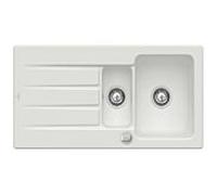 Villeroy & Boch Architectura évier encastrable 336502SM avec garniture de vidage et actionnement excentrique, vapeur