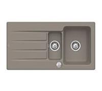 Villeroy & Boch Architectura évier encastrable 336502TR avec garniture de vidage et actionnement excentrique, Bois