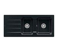 Villeroy & Boch Architectura évier encastrable 338002J0 avec garniture de vidage et actionnement excentrique, chromite