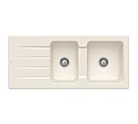 Villeroy & Boch Architectura évier encastrable 338002KR avec garniture de vidage et actionnement excentrique, Crema