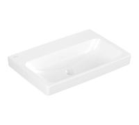 Villeroy & boch Architectura Lavabo - 44.5x65cm - dessous meulé - sans trou de robinet - CeramicPlus - blanc alpin 4a87kfr1