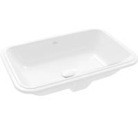 Villeroy & Boch Architectura lavabo 56x36 cm rectangulaire sous plan blanc brillant 5A7761R1