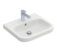 Villeroy & Boch Architectura lavabo encastré - 55x47cm - 1 trou de robinet avec trop-plein dessous meulé ceramic+ blanc 41885GR1