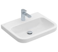 Villeroy & Boch Architectura lavabo, rectangulaire, 1 trou pour robinet, sans trop-plein, 600x470mm, 418861R1, Couleur: Céramique blanche Plus