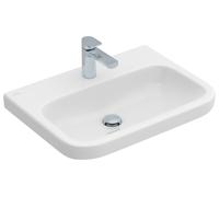 Villeroy & Boch Architectura lavabo, rectangulaire, 1 trou pour robinet, sans trop-plein, 650x470mm, 418866R1, Couleur: Céramique blanche Plus