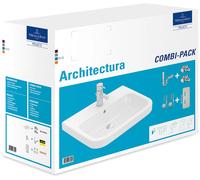 Villeroy & Boch Architectura lavabos Combi- Pack, 600x470mm, 4188S101