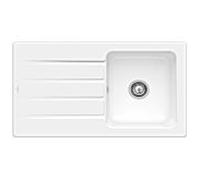 Villeroy & Boch Architectura MetalRim évier encastré 335001R1 avec jeu de déchets et fonctionnement manuel, blanc