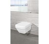 Villeroy & Boch Architectura - WC suspendu avec abattant SoftClosing, DirectFlush, CeramicPlus, blanc alpin 5685HRR1