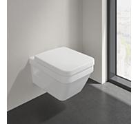 Villeroy & Boch Architectura mur WC 5685R0R1 blanc Ceramicplus, DirectFlush, sans contour
