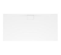 Villeroy & Boch Architectura Metalrim receveur de douche en matériau de synthèse - acrylique rectangulaire 160x90x4.8cm - blanc mat uda1690ara248v-rw