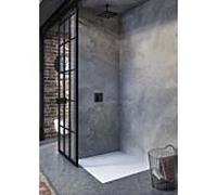 Villeroy & Boch Architectura Receveur de douche Metalrim UDA9090ARA115V01 90 x 90 x 1,5 cm, blanc