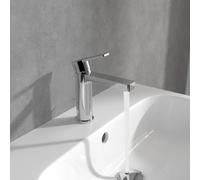 Villeroy & Boch Architectura Mitigeur de lavabo - avec garniture de vidage à tirette - chrome TVW10300400061