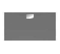 Villeroy & Boch Architectura receveur de douche - 160x90x4.8cm - metalrim anthracite uda1690ara248v-1s