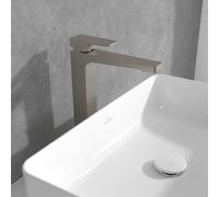 Villeroy & Boch Architectura Square Mitigeur de lavabo à bec haut, TVW12500200064,