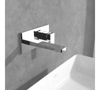 Villeroy & Boch Architectura Square Mitigeur mural de lavabo, TVW12500300061,