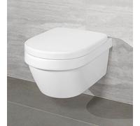 Villeroy & Boch Meuble-mural Architectura 4694HR01 à fond creux sans monture avec siège WC, blanc