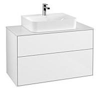 Villeroy & Boch Finion Élément bas F10100GF 100x60,3x50,1cm, Glossy White Laque