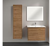 Villeroy & Boch Armoire haute Finero C53200RH 404 x 1546 x 352 mm, Kansas Oak, charnières à gauche