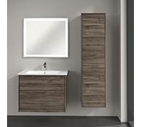 Villeroy & Boch Armoire haute Finero C53201RK 404 x 1546 x 352 mm, Stone Oak, charnières à droite