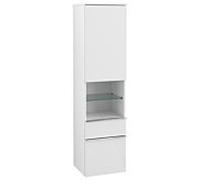 Villeroy & Boch armoire haute Venticello A95211DH 40,4x154,6x37,2cm, charnière, Glossy White