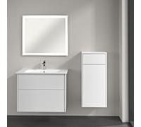 Villeroy & Boch Armoire latérale Finero C53101DH 2000 tiroir, 404 x 866 x 352 mm, Glossy White , butée à droite