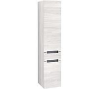 Villeroy & Boch armoire Subway 2.0 A70700E8 35x165x37cm, gauche, manche argent mat, bois blanc
