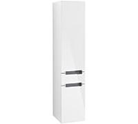 Villeroy & Boch Armoire Subway 2.0 A70710DH 35 x 165 x 37 cm, gauche, blanc brillant, poignée chromé
